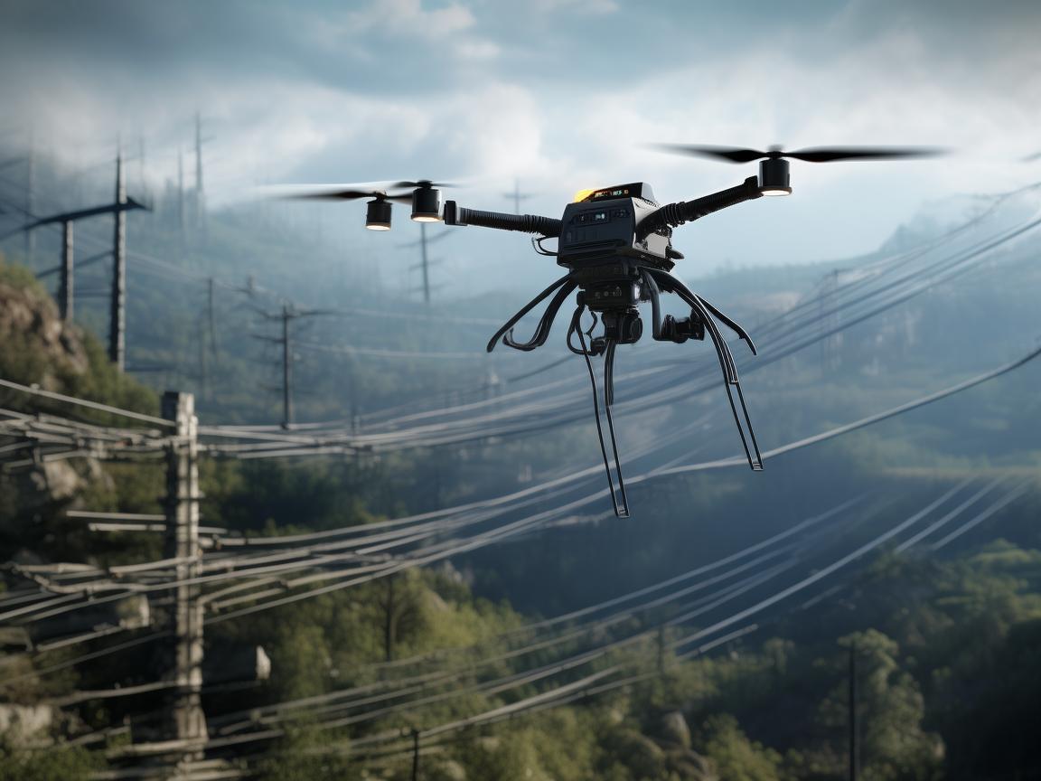 无人机电力巡检，守护电网，抵御脑膜炎隐患