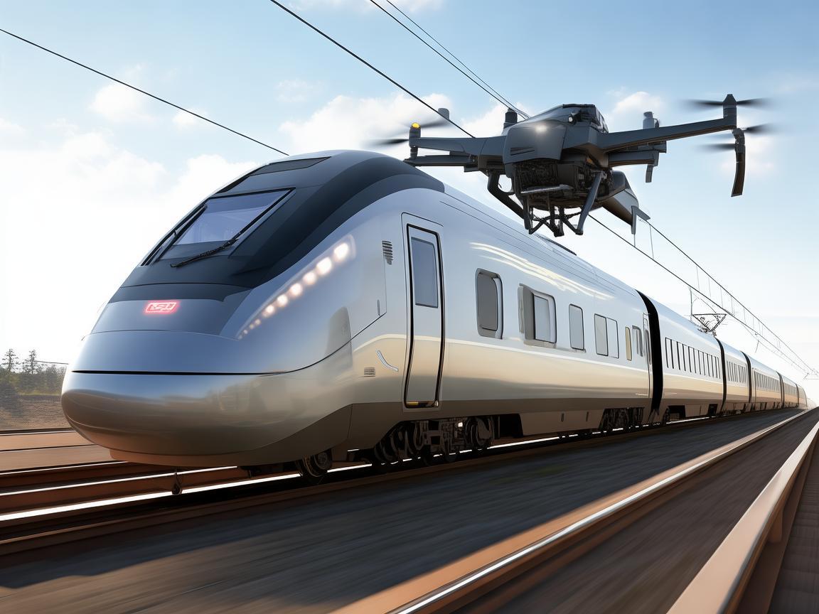 无人机电力巡检，守护高铁列车组供电安全