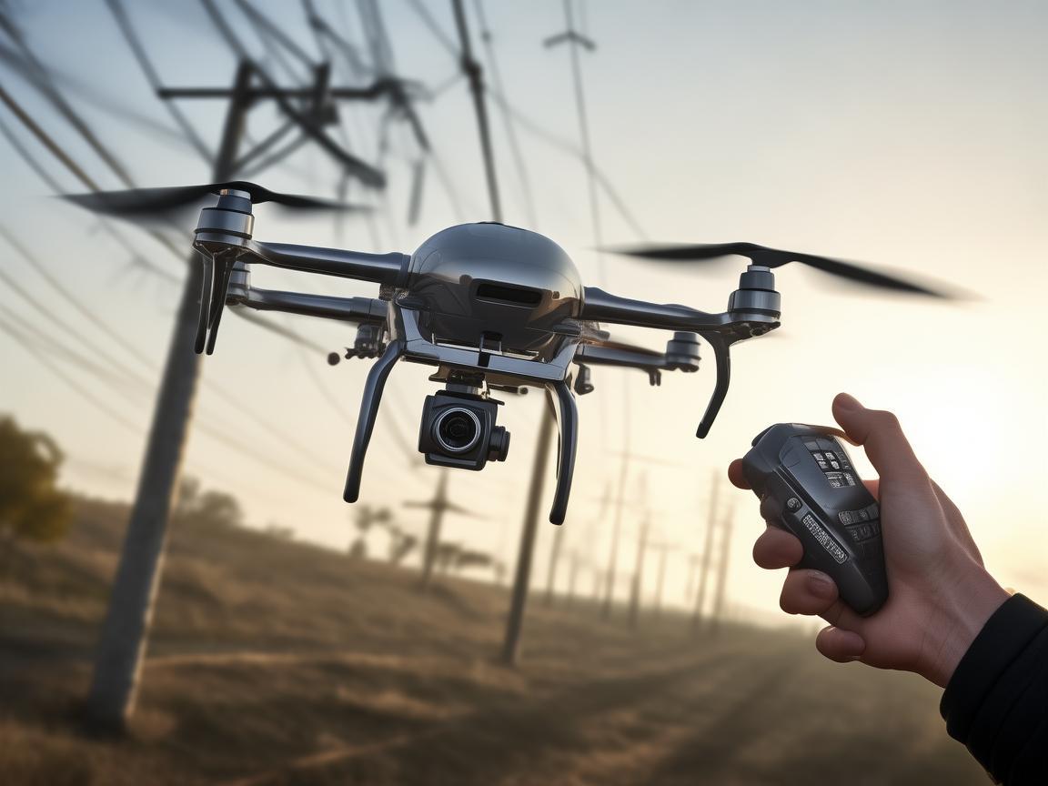 无人机电力巡检，发夹夹体助力精准运维