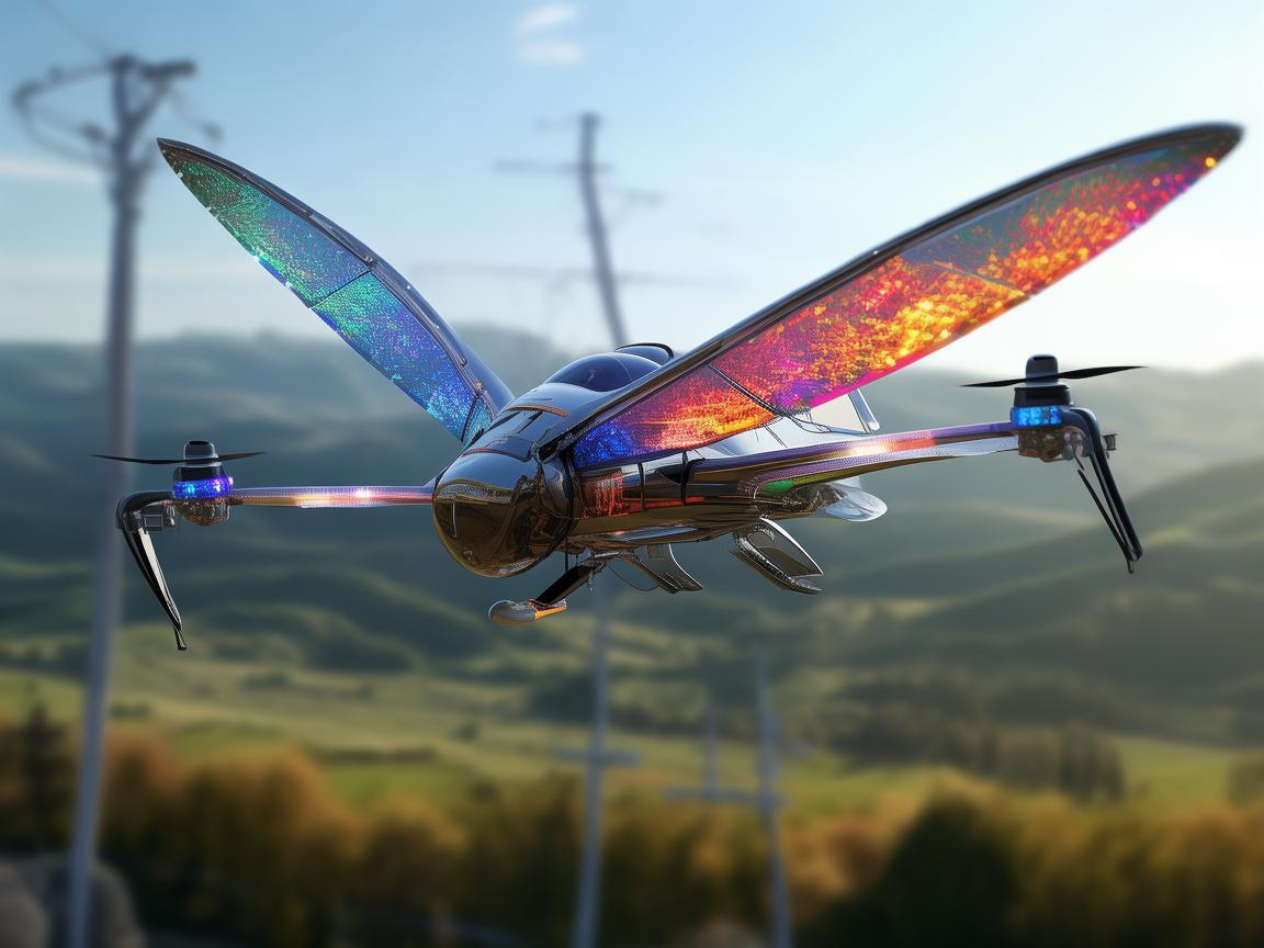 宝石饰翼，无人机电力巡检新力量