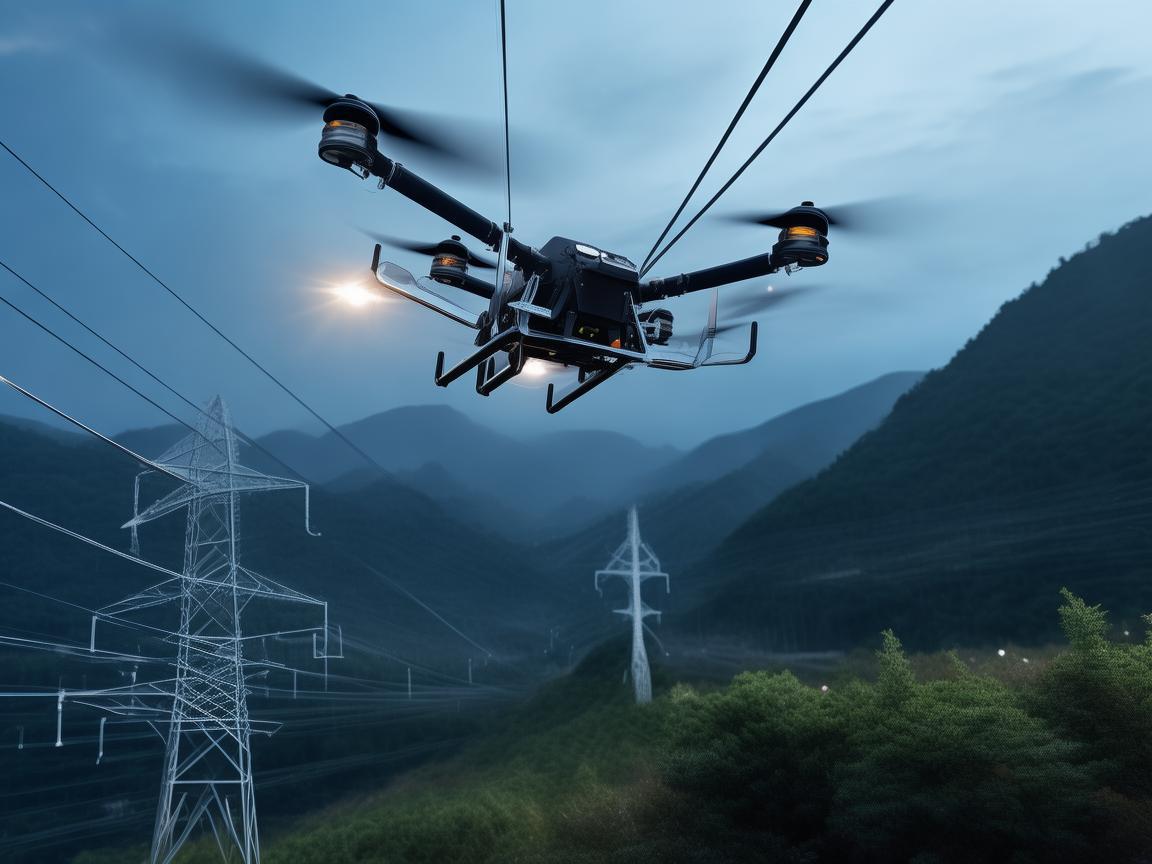 无人机电力巡检助力临夏电网安全