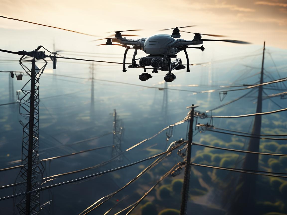 无人机电力巡检，科技赋能守护电力大臣