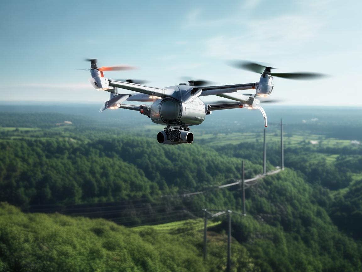 无人机电力巡检，为电网健康保驾护航