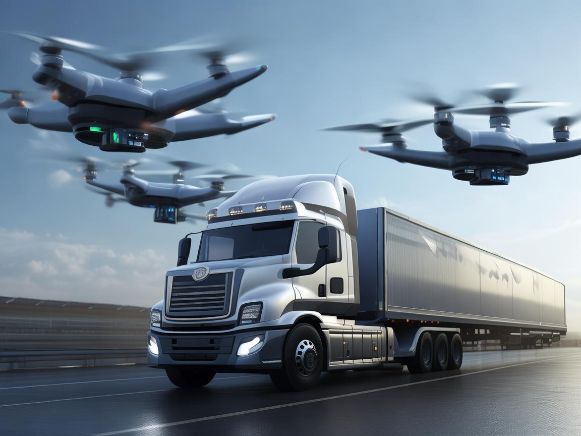 无人机电力巡检助力化工液体运输半挂车安全保障