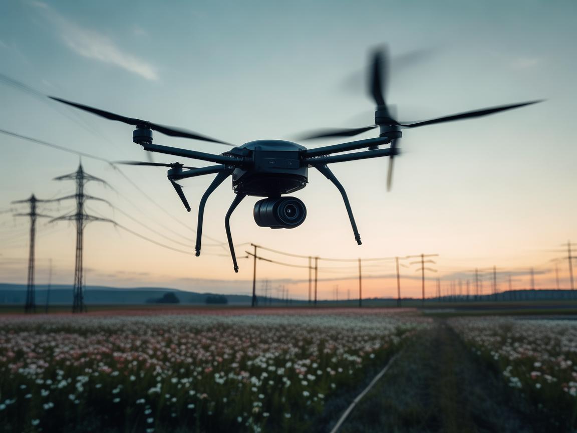 无人机电力巡检，爆米花隐患全洞察