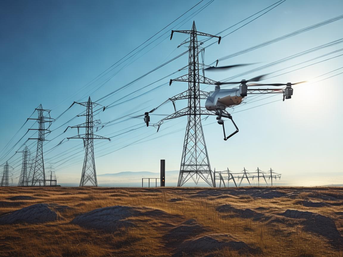 海盐县无人机电力巡检，科技赋能电力保障