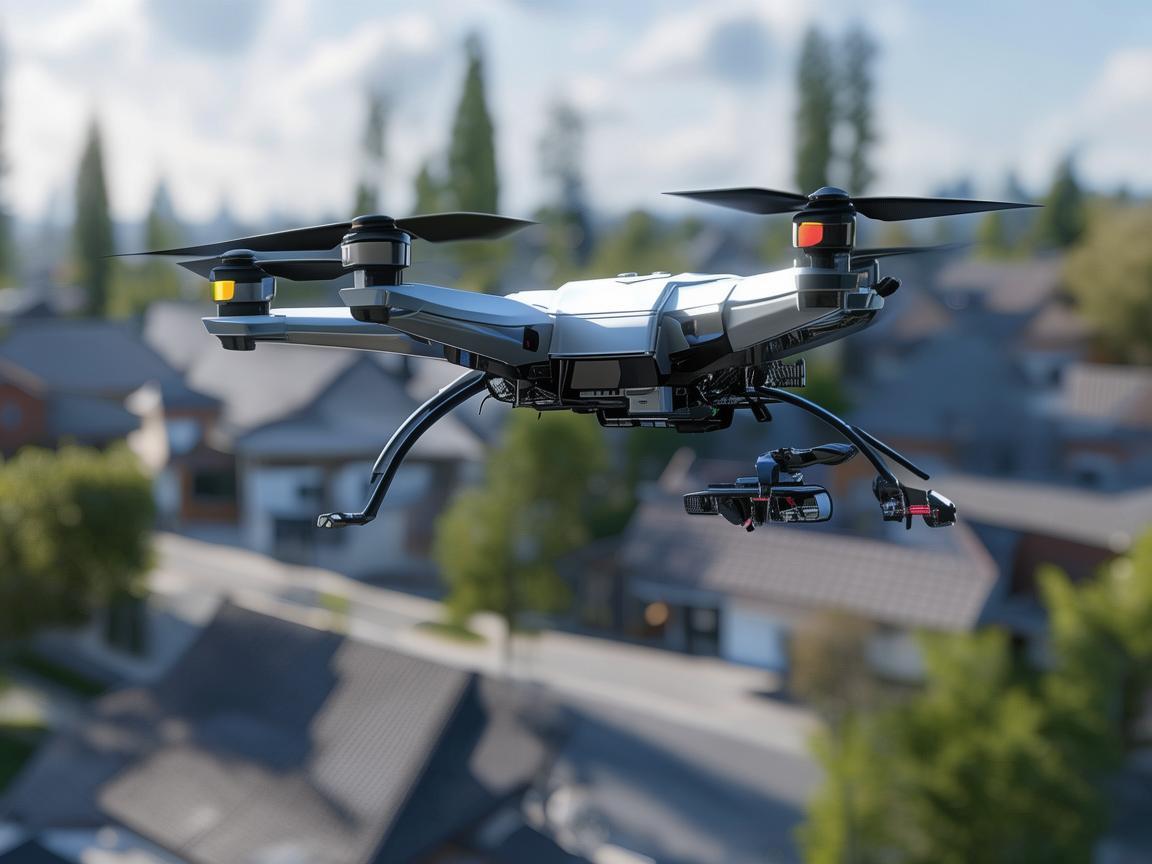 无人机电力巡检，晾衣杆支架的创新应用