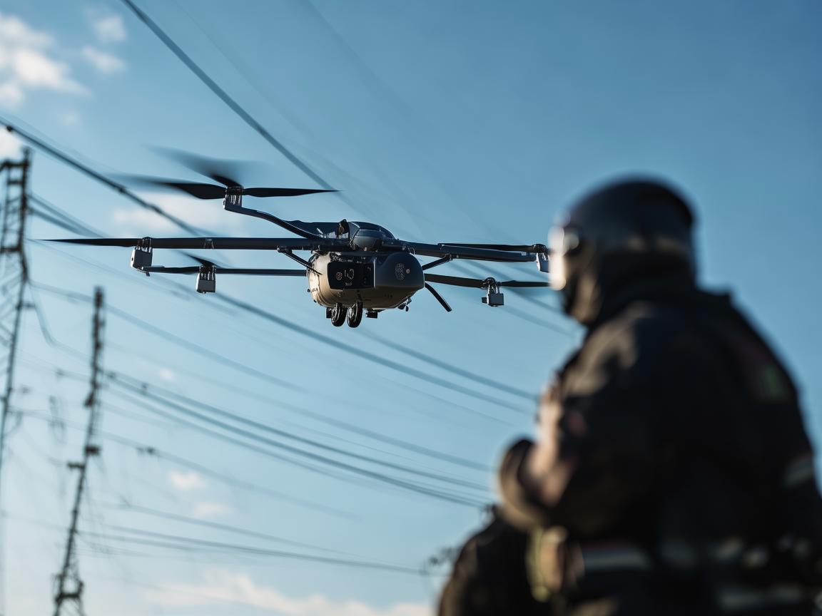 无人机电力巡检，消防员的空中侦察兵