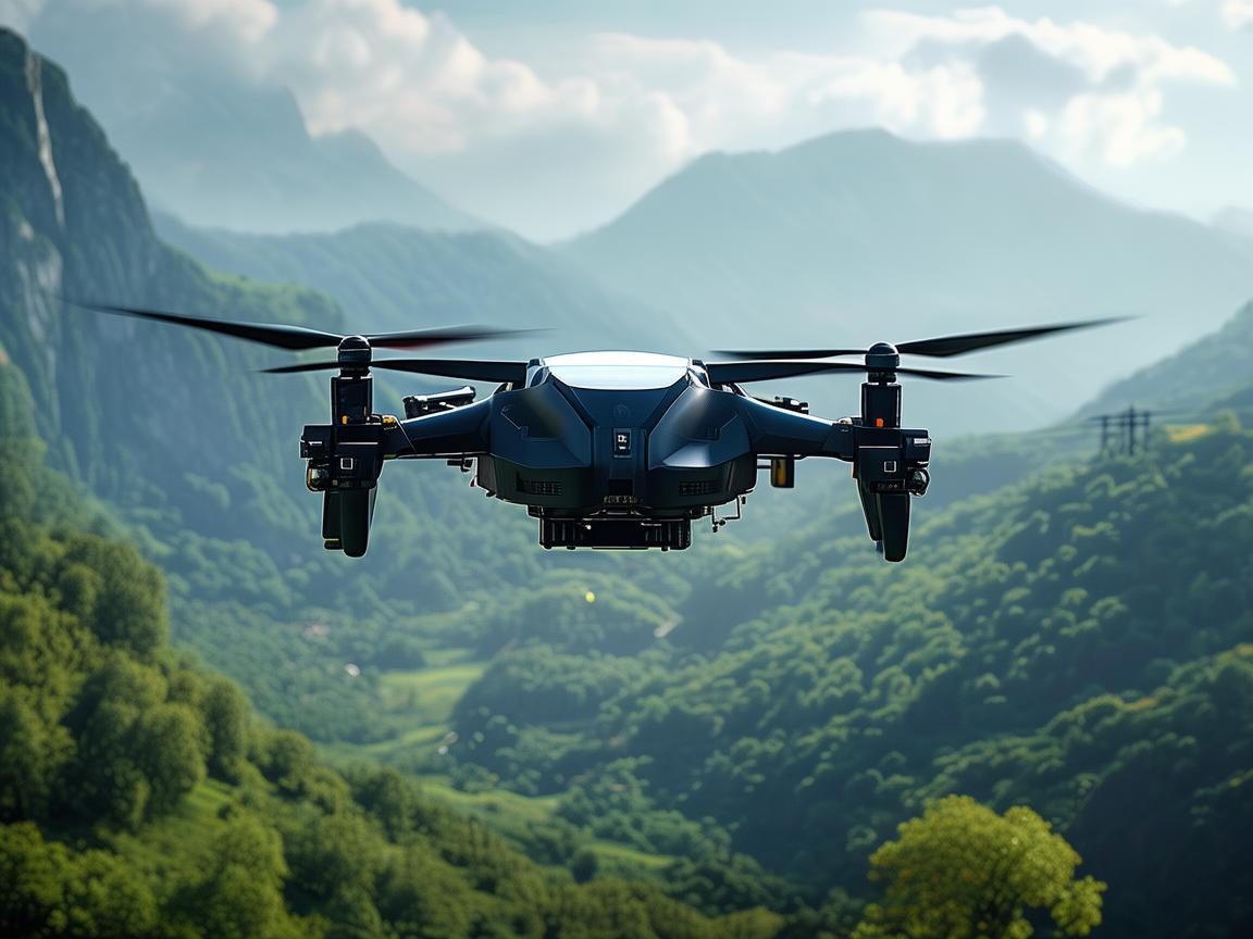 潜山电力巡检，无人机的高效守护