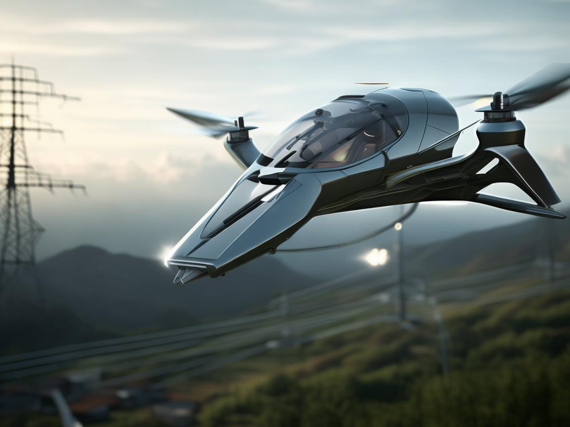 无人机电力巡检，设计师的智慧结晶