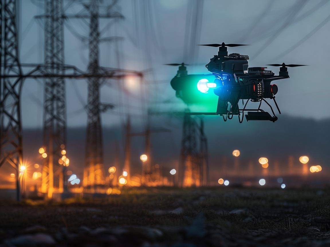 无人机电力巡检中的青光眼隐患洞察