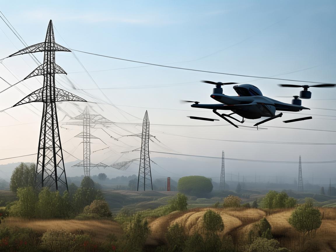 营口电力巡检，无人机引领智能新篇