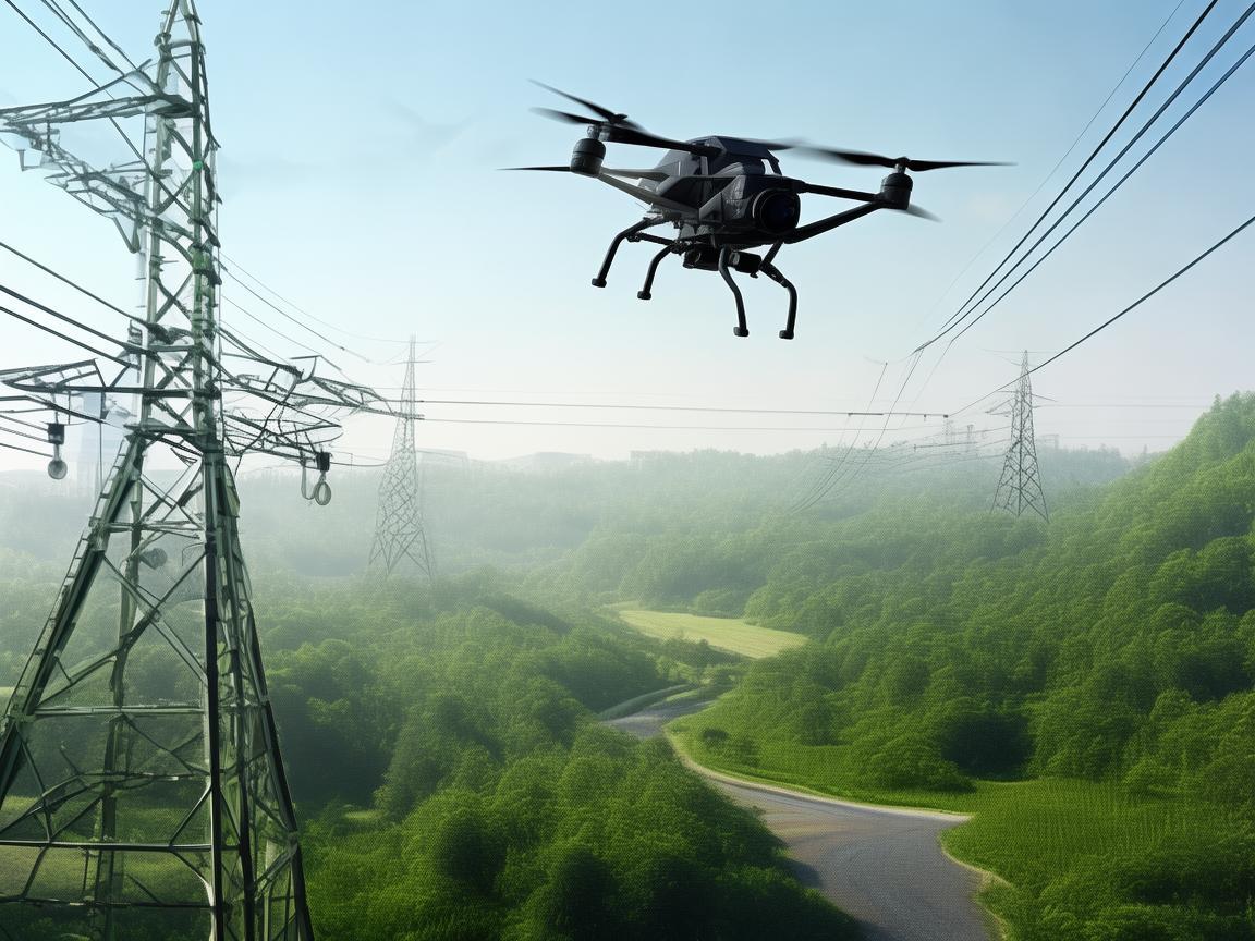 湘潭电力巡检，无人机的高效守护