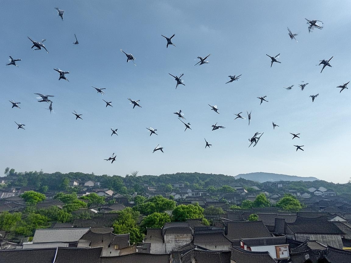 常熟，无人机电力巡检的高效乐章