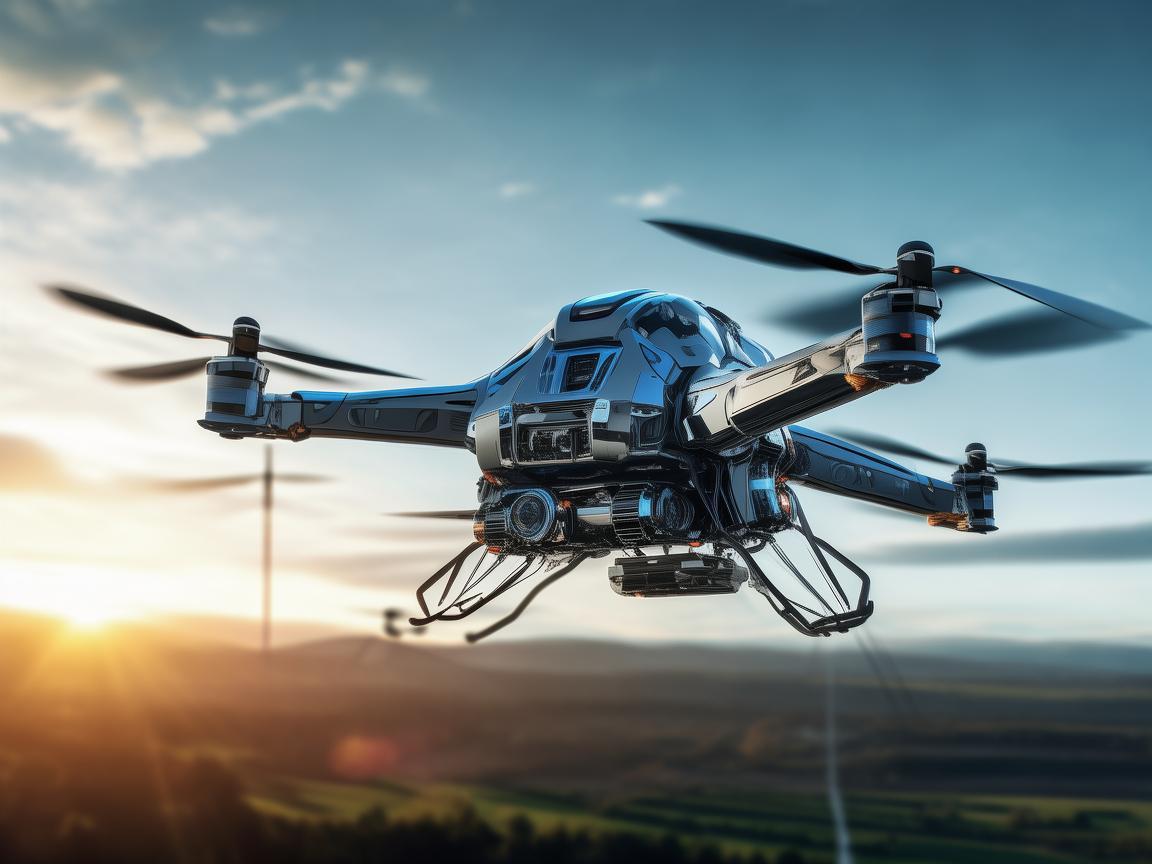 头饰助力无人机电力巡检新征程