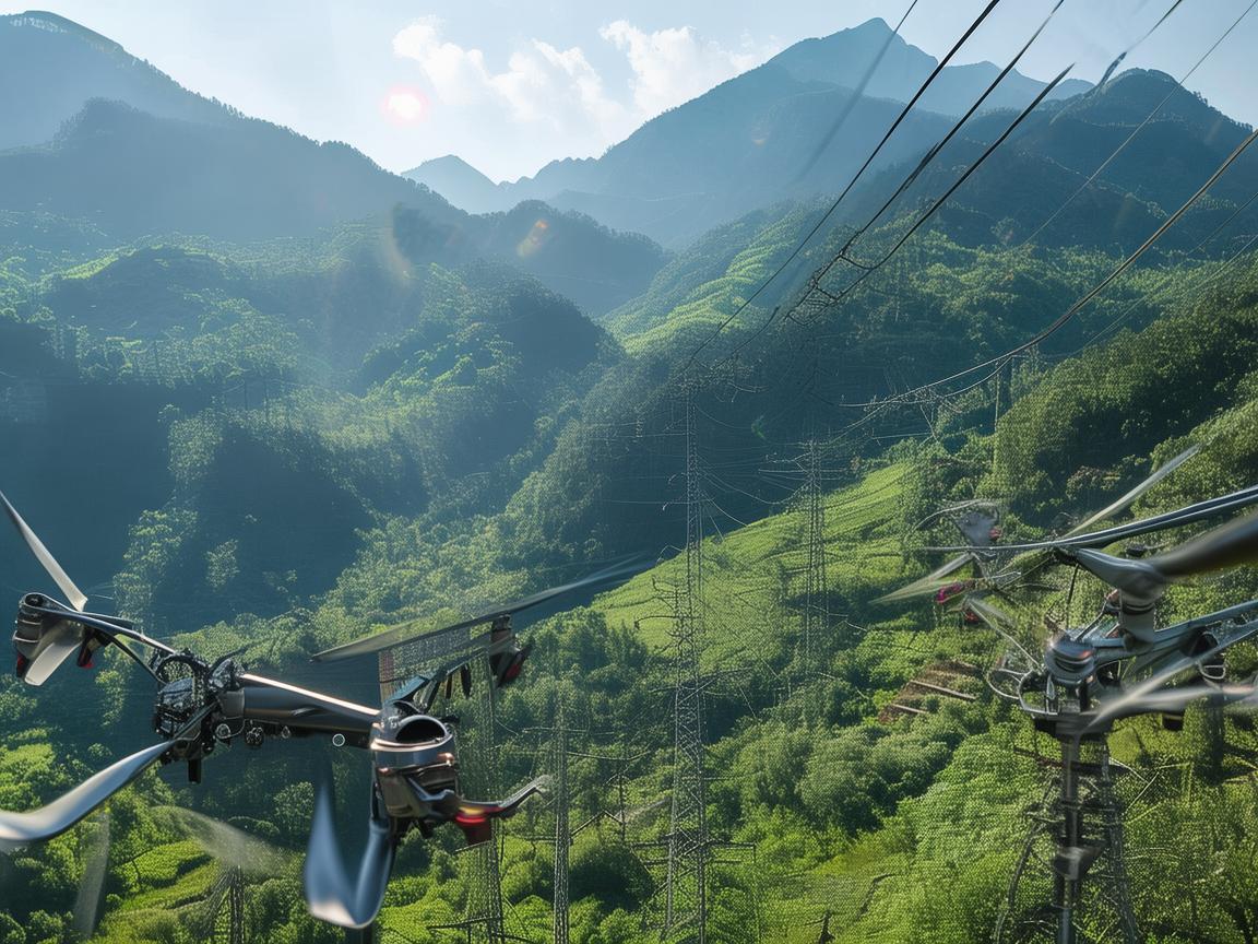 无人机电力巡检助力临沧电网安全