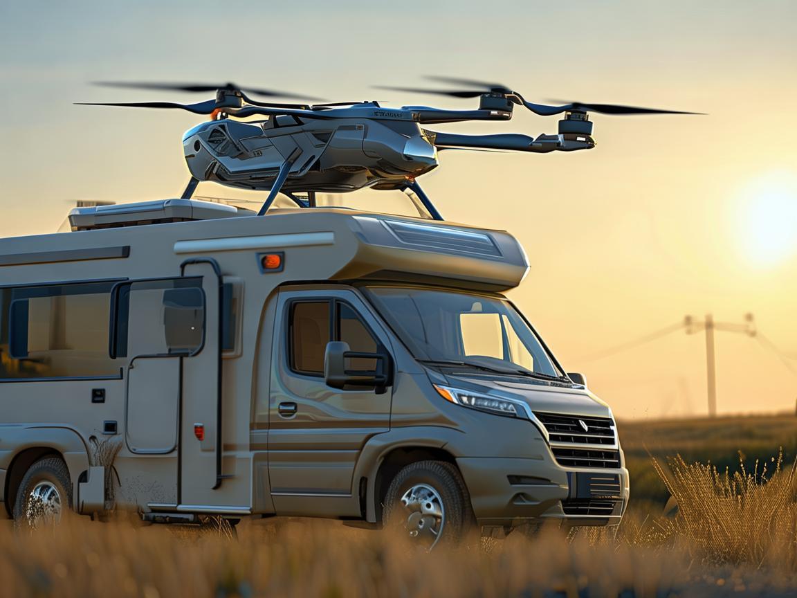 自行式房车助力无人机电力巡检