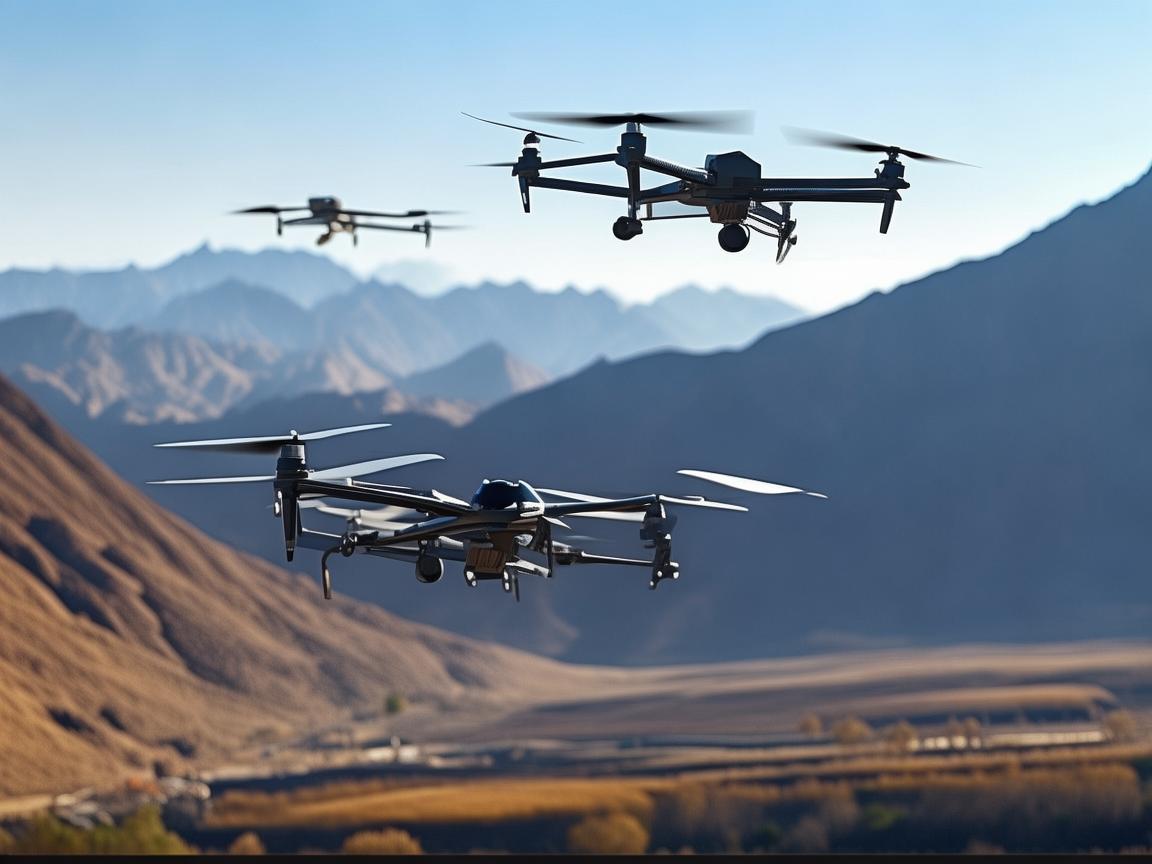 酒泉，无人机电力巡检的高效之翼