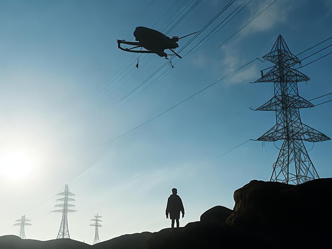 无人机电力巡检,电力驯兽师的高空守护 无人机电力巡检,电力驯兽师的高空守护