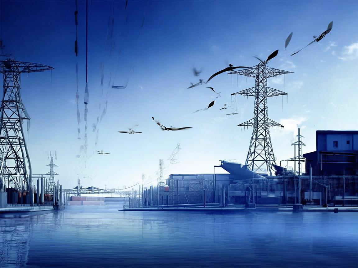 防城港电力巡检，无人机展翅护航